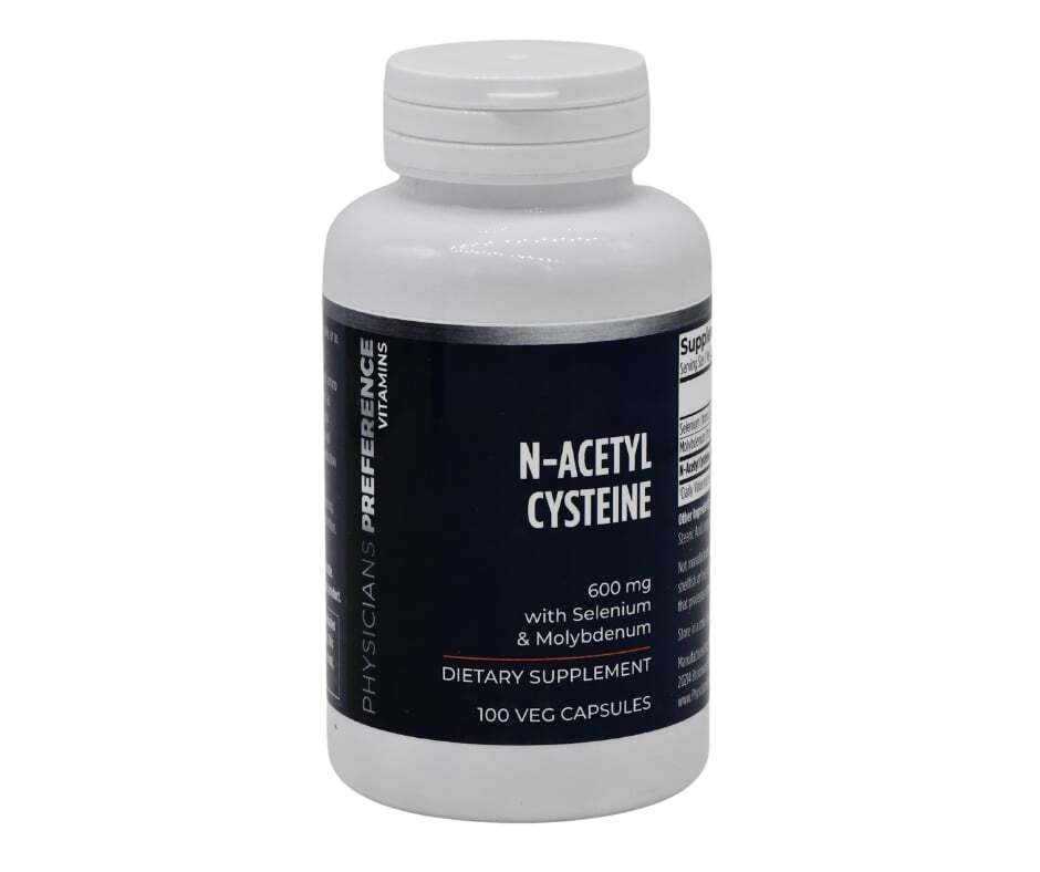 N Acetyl Cysteine Mg Capsules Physicians Preference Vitamins