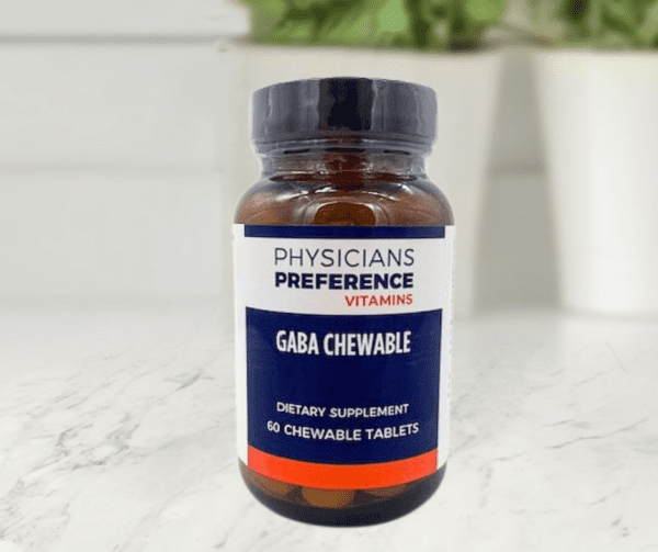 GABA Chewable 100 mg 60 ct