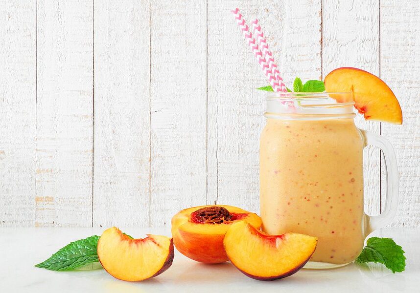 peach smoothie