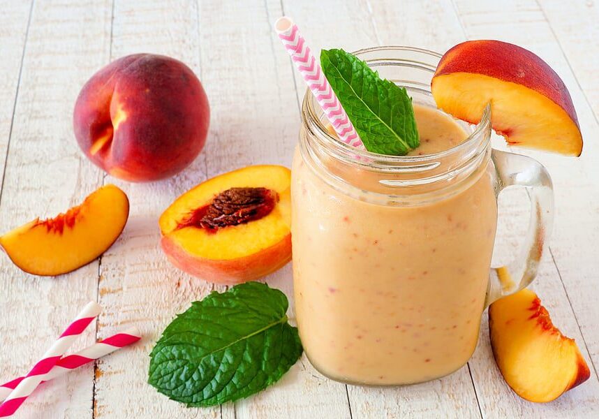 peach smoothie