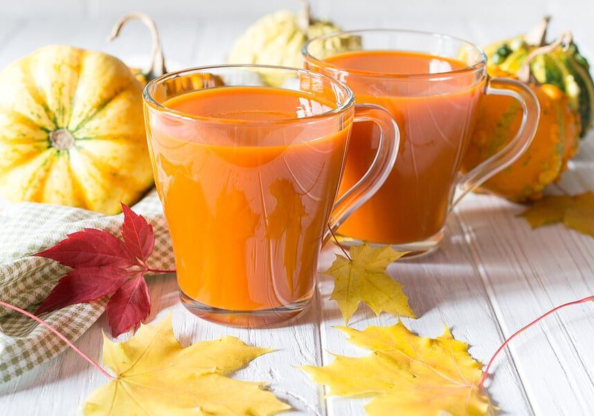 pumpkin smoothie fall theme